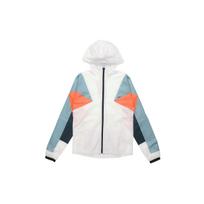 Adidas Neo Hooded Zip Windbreaker Jacket Men Jackets White Legend-Ink-Blue DW8109 L