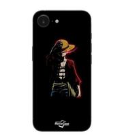 Maniacase Case For Iphone 16E one piece manga anime luffy black background juoda