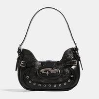 Pusmėnulio y2k pažasties krepšiai moterims prabangūs dizainerių krepšiai ir krepšiai nauji madingi su kniedėmis puošta petinė crossbody krepšys