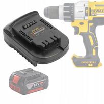 Rosfix Adapter Akumuliatoriaus Bosch 18V į Dewalt 18V – Suderinamumas su Dewalt 18V Įrankiais | Tvirtas Konstrukcija | Lengvas Montažas