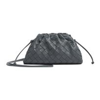 Bottega Veneta The Mini Pouch Thunder/Gold Moteriškos kosmetinės Pilka 585852-VCPP1-1233 Basic Set (Bag+Dust Bag)