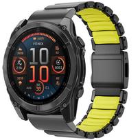 26 mm titano apyrankė Garmin laikrodžiui Enduro 3 2 Fenix 8 7X Pro 51 mm Fenix 6X Prabangi vyriška juosta Garmin Tactix 7 Pro laikrodžiui 26mm