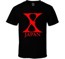 X Japan Roko Muzikos Naujas Klasikinis Juodas Unisex Marškinėlis XXXXL