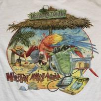 Margaritaville Jimmy Buffett Marškinėliai Medvilniniai Unisex Dydis Unisex Marškinėliai XL gray