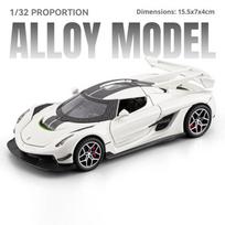 1:32 Koenigsegg jesko alloy car model children's sports car car model ornaments toy car boy gift