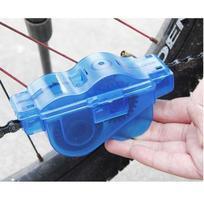 Bicycle Chain Cleaner Machine Bike Maintenance Tool Efficient Chain Washer Cleaning Kit for Bicycle Accessories Repair Tools mėlyna