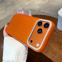 iPhone 17 Pro Max Drop-Proof Sleek Case for Apple 16 Pro with High-End Feel, Fits 15/14 15 oranžinė