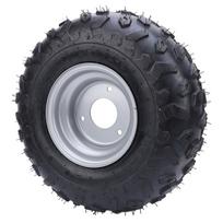 145 70 6 145x70 6 Padanga 6 Colių Ratlankis Padanga 3 Varžtai Go-kart Padanga ATV UTV Quad Visureigiui Golfo Vežimėliui gray