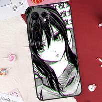 Sad Anime Aesthetic Senpai Case For Samsung Galaxy S24 FE S20 FE S21 S22 S23 S25 S26 Ultra S10 Plus S25 FE Cover Shell Galaxy S25 Plus