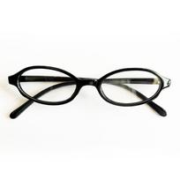 Vintage Y2K Anti Blue-ray Glasses Ins Retro Oval Glasses Lightweight Leopard Print Small Frame Eyewear Women/Men juoda