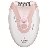 KEDA KD-216 Elektrinis plaukų šalinimo prietaisas veidui, rankoms, kojoms ir bikinio zonai, nešiojamas epiliatorius su C tipo laidu, viso kūno plaukų šalinimo įrenginys