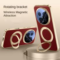 Sukamas Metalinis Magnetinis Laikiklis Laikiklis Objektyvo Plėvelės Apsauga Dėklas For Honor Magic 8 Pro magic8 Plonas Odinis Dangtelis Honor Magic8 Pro