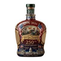 JAV. 250-ojo jubiliejaus proga atmintinė viskio butelis Mes, žmonės 1776-2026 Stiklinis ąsotis Nepriklausomybės diena Patriotiška dovana stipriam alkoholiui Bourbonui Vynui D