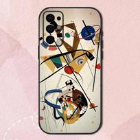Art Wassily Kandinsky Phone Case For Samsung S24,S21,S22,S23,S30,Ultra,S20,Plus,Fe,Lite,Note,10,9,5G Black Soft Shell Samsung S225G