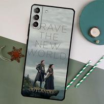 Outlander Jamie ir Claire telefono dėklas Samsung Galaxy S25 S26 Ultra S20 S21 S22 S23 S24 Plus S10 S25 FE nugarėlė Galaxy S25