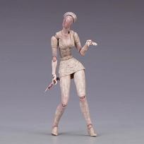 Figma Sp-055 Silent Hill Pyramid Head Veiksmo figūrėlė Raudonasis piramidės daiktas Revelation PVC Figma SP-061 Burbulinės galvos slaugytoja Modelis Žaislai without box gray
