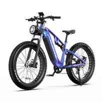 DUOTTS E26 Elektrinis dviratis suaugusiems 48V20AH didelės talpos baterija 750W galingas variklis Maksimalus greitis 55KM/H ilgas nuotolis Komuterinis visureigis E-bike mėlyna