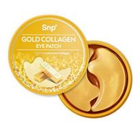 SNP Gold Collagen Eye Patch 60pcs – Hydrating Hydrogel Under Eye Mask for Dark Circles & Puffiness
