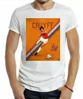 Cruyff marškinėliai Retro Šaunūs Dovaniniai Marškinėliai Olandijos Futbolas 80-ieji JK Unisex Marškinėliai XXXXL