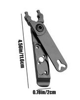 Portable 5-in-1 Aluminum Alloy Bike Chain Quick Link Pliers Quick Removal Installation Valve Stem Wrench juoda