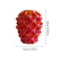 3D spausdintas vazonas, didelių ir mažų geometrinių vazonų rinkinys, modernus dekoratyvinis gėlių vazonas namams One Size