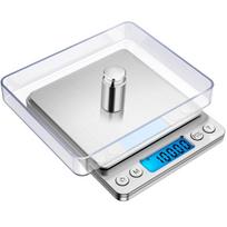 ORIA Digital Kitchen Scale 500g/ 0.01g Mini Pocket Jewelry Scale Portable LCD Display Cooking Food Scale sidabras