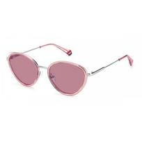Polaroid Women SunglaSSeS Polarized 35j 0f Pld 6145 S Pink Silver/56-19-145