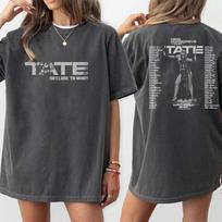 Tate Mcrae The Think Later Tour Marškinėliai Tate Mcrae Prekės Koncerto Gerbėjo Dovana Marškinėliai Unisex XXXL