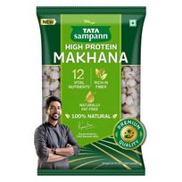 Tata Sampann High Protein Makhana (Foxnut) 100 g, Phool Makhana for Prasadam, Healthy Snacking, Fasting