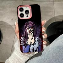 Tokyo Ghoul Rize Mobile Phone Case for iPhone 17 16 15 14 13 12 11 X XR XS 8 7 Pro Max Plus Translucent Pink Cover Luxury Pretty iPhone 13