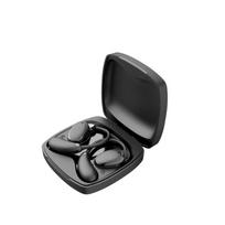 Bluetooth ausinės atviro tipo su triukšmo slopinimu, belaidės sportinės Bluetooth ausinės juoda