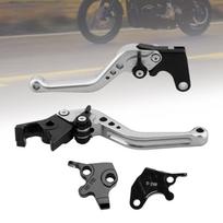 NAUJA Trumpa Sankabos Stabdžių Rankenėlė, tinkanti YAMAHA YZF R125 2008-2011 sidabras