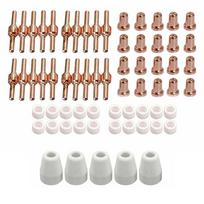 65 vnt. PT-31 plazminio pjoviklio elektrodų antgalių rinkinys Parkside pjovimo degiklio dalims 65pcs