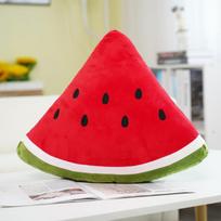 Kūrybiška arbūzo pagalvė pliušinis žaislas lėlė sofos pagalvėlė vaikiška lėlė raminanti lėlė aktyvumo dovana Triangle 50cm (0.4kg)
