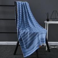 100%Cotton Absorbent&Soft Face/Hand Towels Highly Absorbent Bath Towel Set For Home Bathroom Hotel 35x75cm mėlyna
