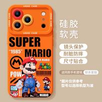 Super Mario Apple 17promax mobile phone case iphone17 cartoon 17pro silicone Air.. iphone 17