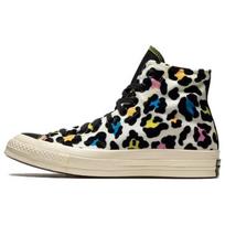 Converse 1970-ųjų Chuck Taylor All Star Gyvūno Rašto Tendencijos Aukštakulnės Espadrilės Moteriškos Baltos & Juodos Spalvos 35