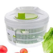 3L Salad Dehydrator Vegetable Dryer Manual Fruit Washer with Bowl Filter Vegetable Drainer Strainer for Lettuce and Spinach balta
