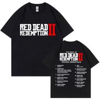 2026 Game Player Red Dead Redemption 2 Merch T Shirts Men Women Otaku Lover Tshirt Unisex Vintage Summer Short Sleeve Tshirts M