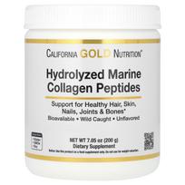 California Gold Nutrition, Hydrolyzed Marine Collagen Peptides, Unflavored, 7.05 oz (200 g)