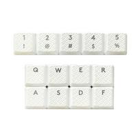 DIY Customs Keyboard Keys 13Pcs Keycap Carbon Fiber Texture Nonslip Cover for G915/G813/G815/G913 TKL balta