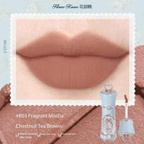 Flowerknows Garden Makeup Lip Tint, Long Lasting Matte Lipstick for Up To 12HR Wear Velvte Liquid Lip Stick Lipgloss Moisturizer prancūziška bistre spalva