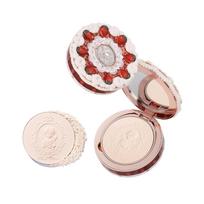 Flower knows Strawberry Cupid series Pressed Powder Matte Soft Focus Oil Control Holding Powder 02 Ivory white