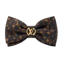 Louis Vuitton Plaukų segtukas-lankas Moteriški aksesuarai Juodas M03607 Box+Shopping Bag