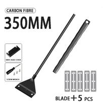 Fish tank cleaning tool Flat sand and algae removal dual-use Glass algae removal scraper with 5 blades Aquarium cleaning tool