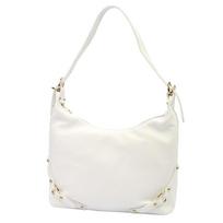 Moteriška odinė rankinė Luka 24-006, balta, su papildomu dirželiu