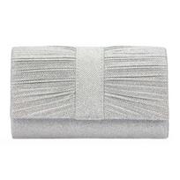 Moteriška sidabrinė eko odos crossbody rankinė Jessica A-2182