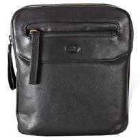 Vyriška odinė crossbody rankinė EL FORREST MB10-61/67, juoda