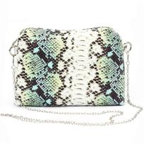 Moteriška odinė rankinė Patrizia 419-051, žalia, crossbody stiliaus