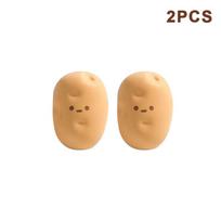 New 2/5/10pcs Mini Desk Pets Cute Little Food Eraser Small Space Erasers for Kids Classroom Student Prizes Homework Correction